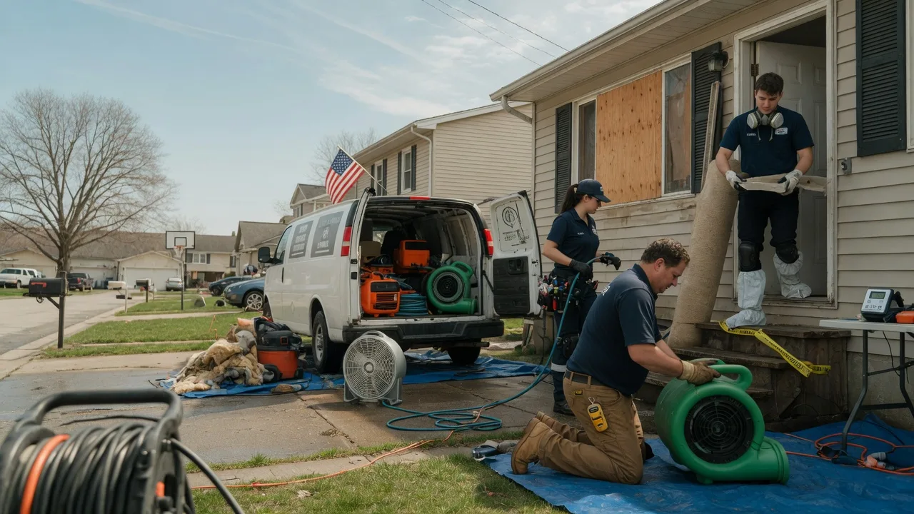 Water Damage Restoration in Weston, PA near me